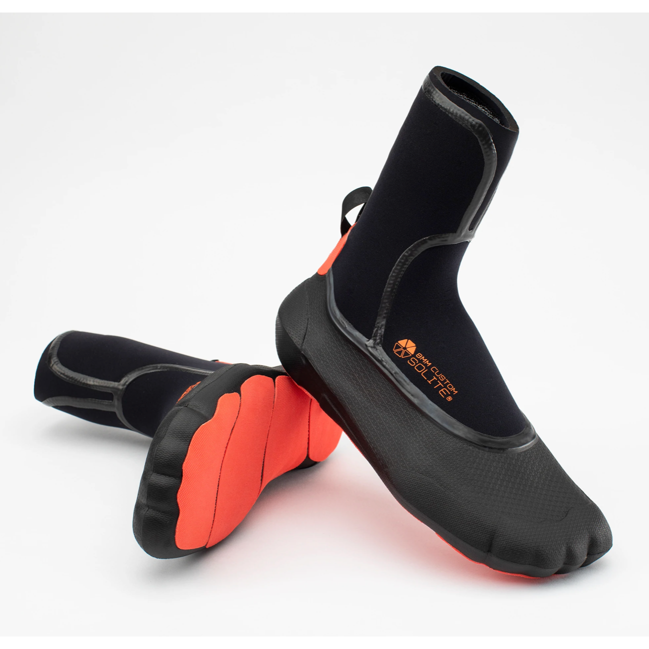 SOLITE 8mm Custom 2.0 Black/Red Boots